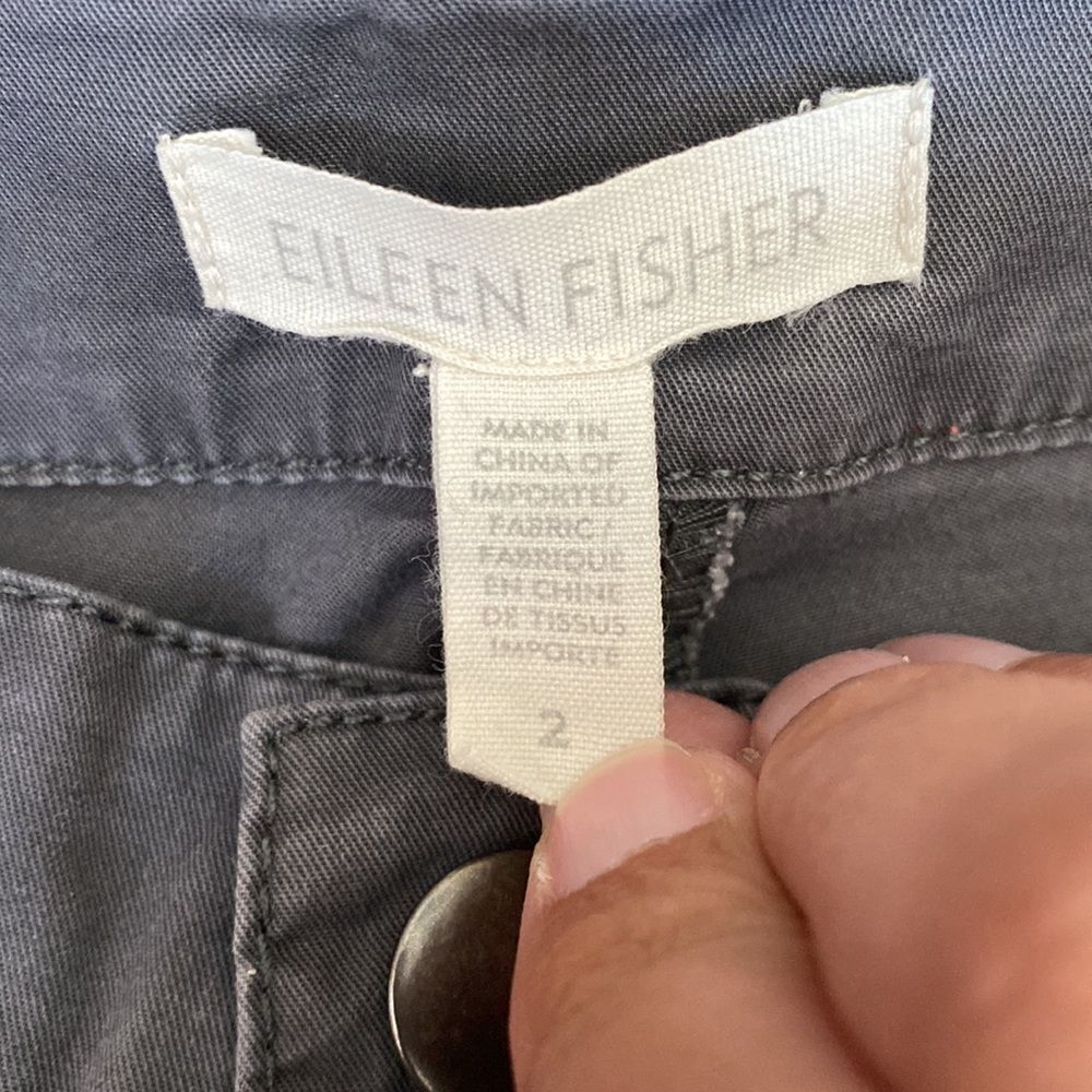 Eileen fisher grey pants 2‎ - Picture 5 of 7